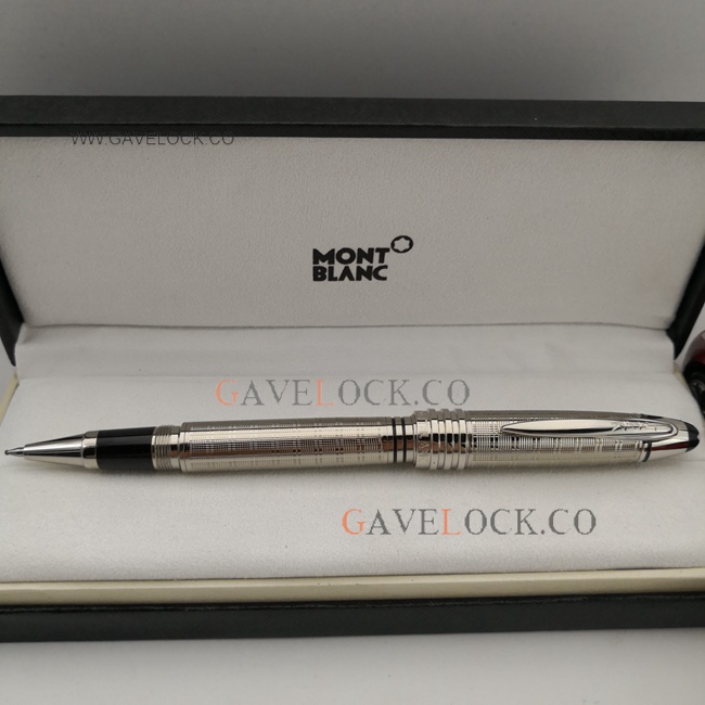 Stainless Steel Montblanc JFK Rollerball Pen - Best Replica